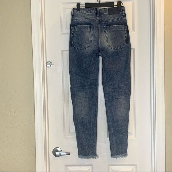 One Teaspoon High Waist Awesome Baggies Size 24 - Picture 12 of 12